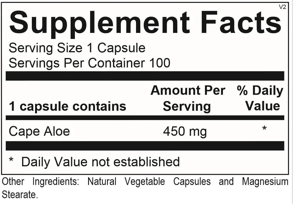 Super Aloe 450 Blister Packs