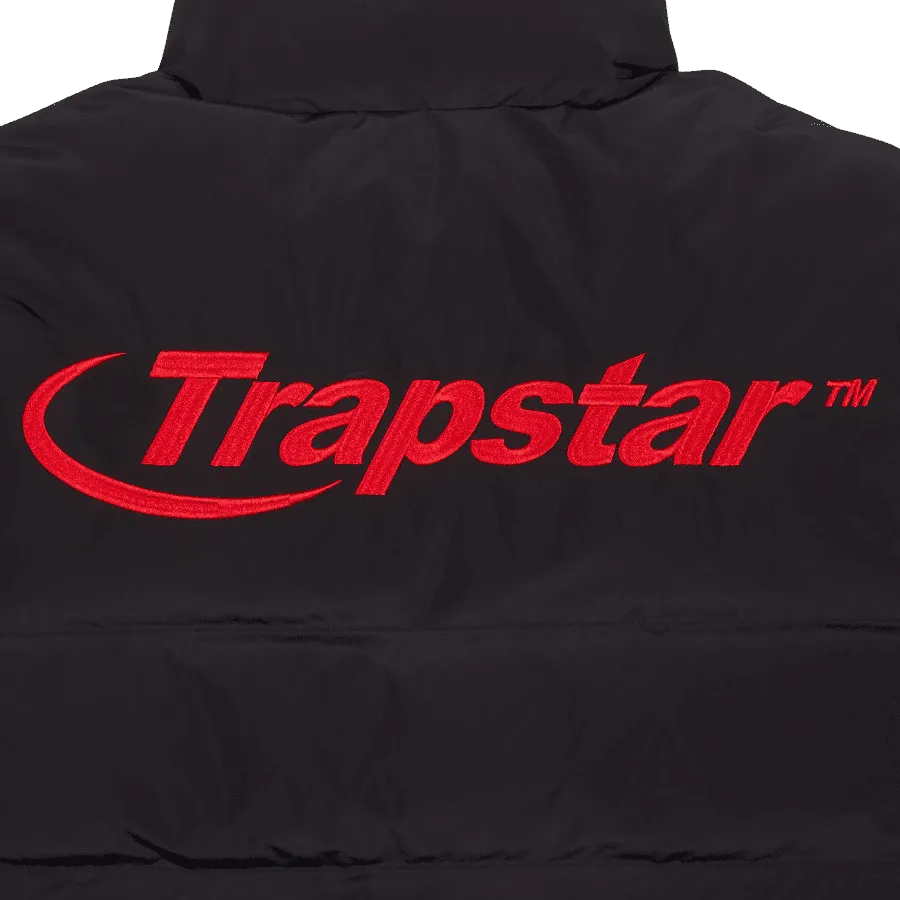 Trapstar Hyperdrive Puffer Jacket (Black/Red)